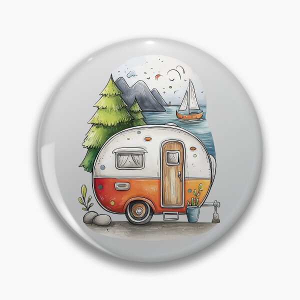 Item preview, Happy Camper, Happy Life designed and sold by dharanna.