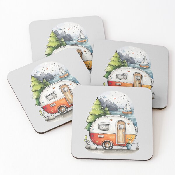 Item preview, Happy Camper, Happy Life designed and sold by dharanna.