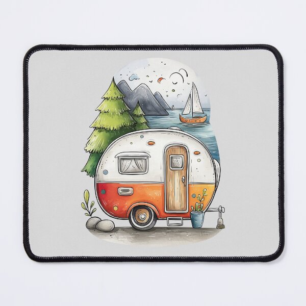 Item preview, Happy Camper, Happy Life designed and sold by dharanna.