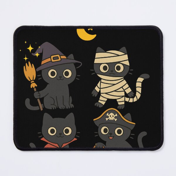 Item preview, No Scaredy-Cats – Cute Black Cat Halloween Costumes designed and sold by Hot Cool Awesome.