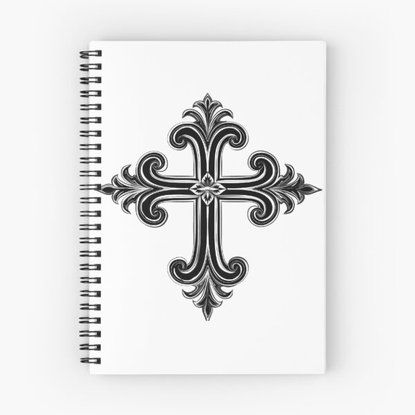 Item preview, Gothic Cross Ornament designed and sold by AlexLineArt.