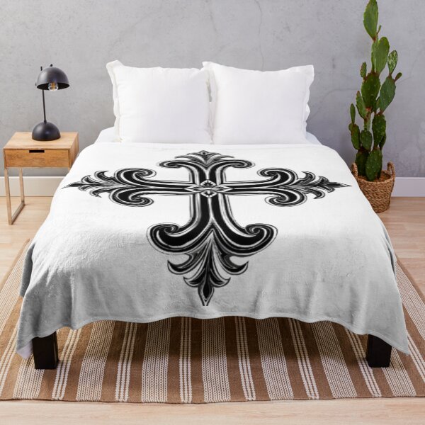 Item preview, Gothic Cross Ornament designed and sold by AlexLineArt.