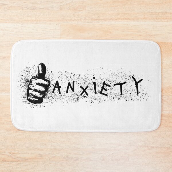Item preview, Anxiety Thumbs Up wh designed and sold by pehhappy.