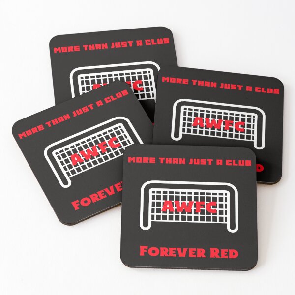 Item preview, More Than Just a Club  AWFC Forever Red Women’s Football Girls Soccer designed and sold by WhackingTax.