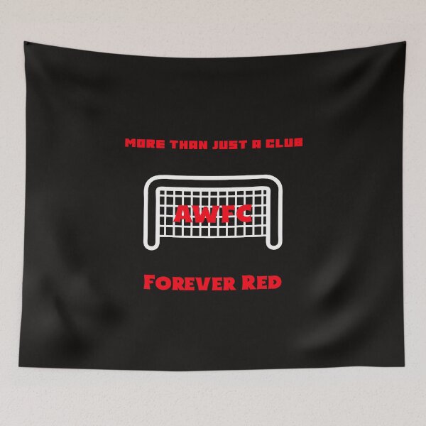 Item preview, More Than Just a Club  AWFC Forever Red Women’s Football Girls Soccer designed and sold by WhackingTax.