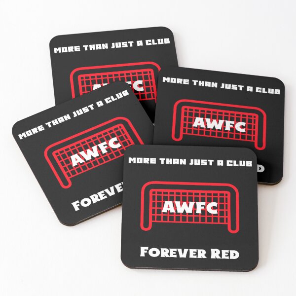 Item preview, More Than Just a Club  AWFC Forever Red Women’s Football Girls Soccer designed and sold by WhackingTax.