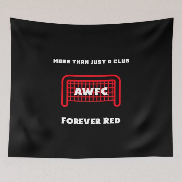 Item preview, More Than Just a Club  AWFC Forever Red Women’s Football Girls Soccer designed and sold by WhackingTax.
