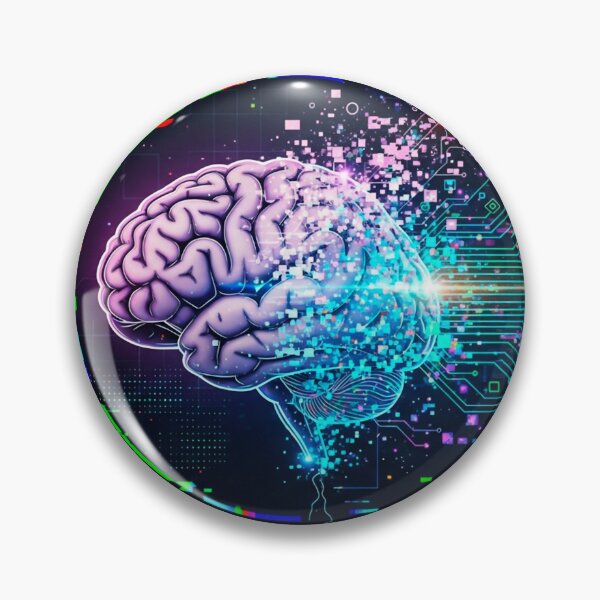 Item preview, Mind-Machine Fusion: The Age of Artificial Intelligence designed and sold by Zanattaa.