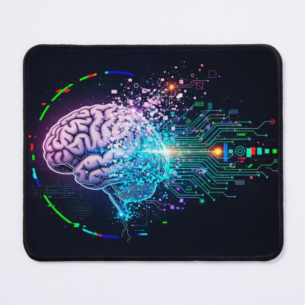 Item preview, Mind-Machine Fusion: The Age of Artificial Intelligence designed and sold by Zanattaa.