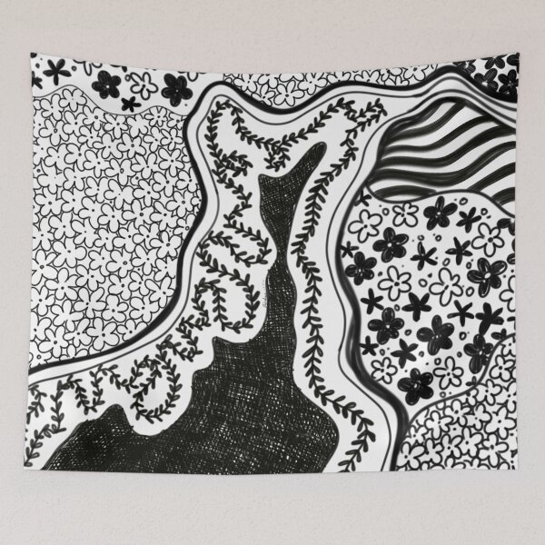 Item preview, Floral Field designed and sold by Rajashree-Art.