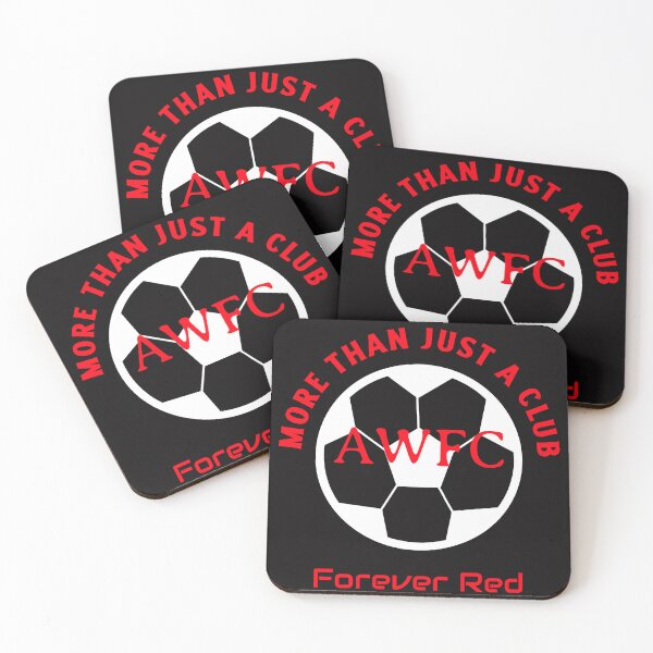Item preview, More Than Just a Club  AWFC Forever Red Women’s Football Girls Soccer designed and sold by WhackingTax.