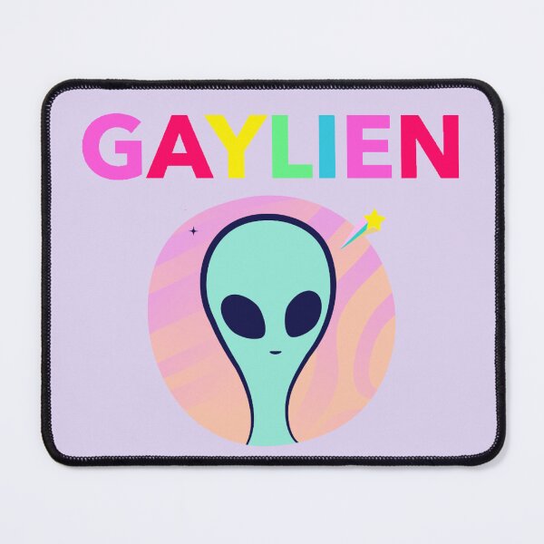 Item preview, Gaylien LGBTQ+ Alien Pride Funny Cosmic Design designed and sold by StrictlyPride.