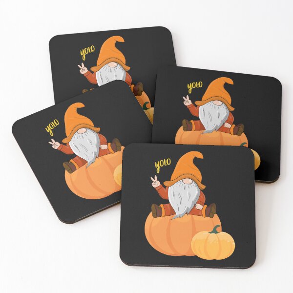 Item preview, Autumn gnome sitting on a pumpkin  designed and sold by BooWearBer.