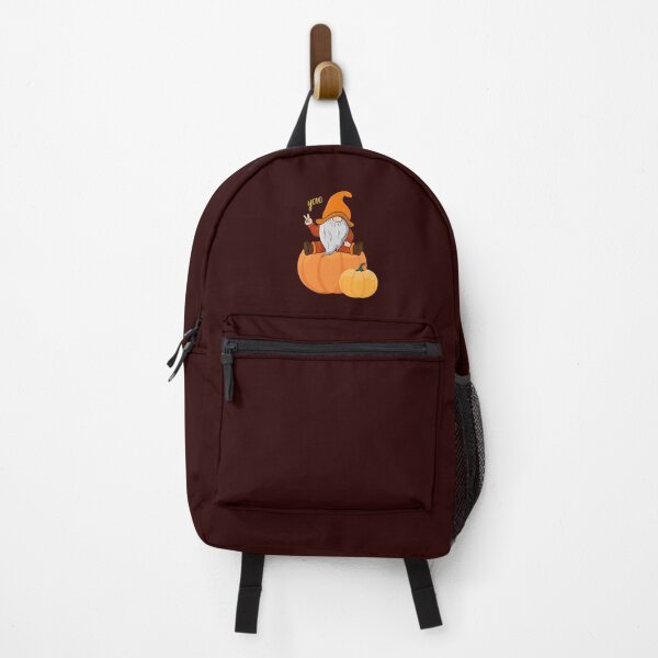 Item preview, Autumn gnome sitting on a pumpkin designed and sold by BooWearBer.