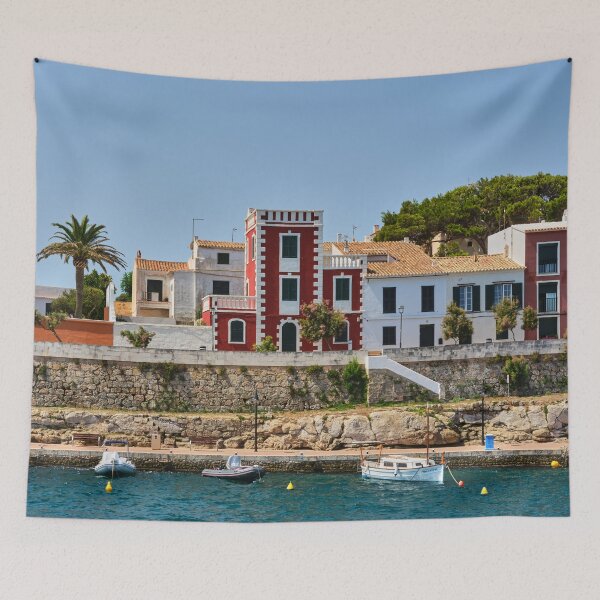 Item preview, Colorful Coastal Architecture – Mahon Menorca Spain designed and sold by RastislavS.
