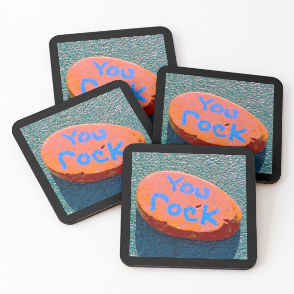 Item preview, You Rock Orange Blue designed and sold by craftsbydaphy.
