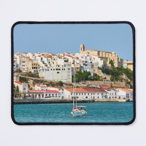 Item preview, Mahon Cityscape – Historic Harbor Menorca Spain designed and sold by RastislavS.