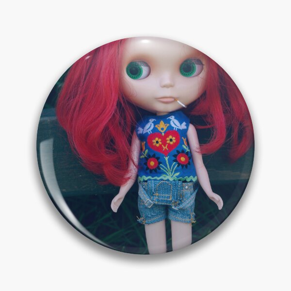 Item preview, Redhead Blythe doll in Skipper outfit designed and sold by JopalFruits.