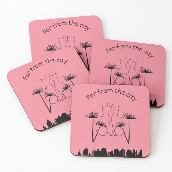 Item preview, Cats Far From The City designed and sold by Ciervo Primavera.
