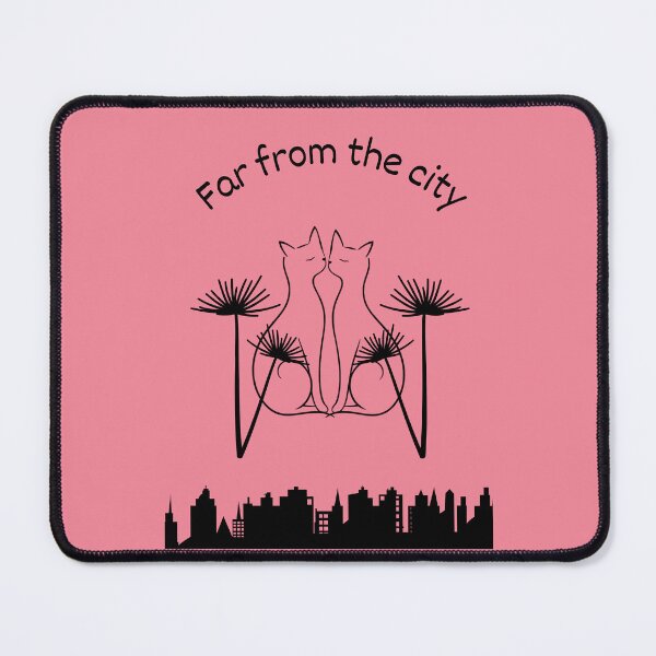 Item preview, Cats Far From The City designed and sold by Ciervo Primavera.