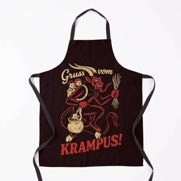 Item preview, Greetings From Krampus – Gruss vom Krampus Vintage Alpine Christmas Horror designed and sold by Victor Shadehorn.