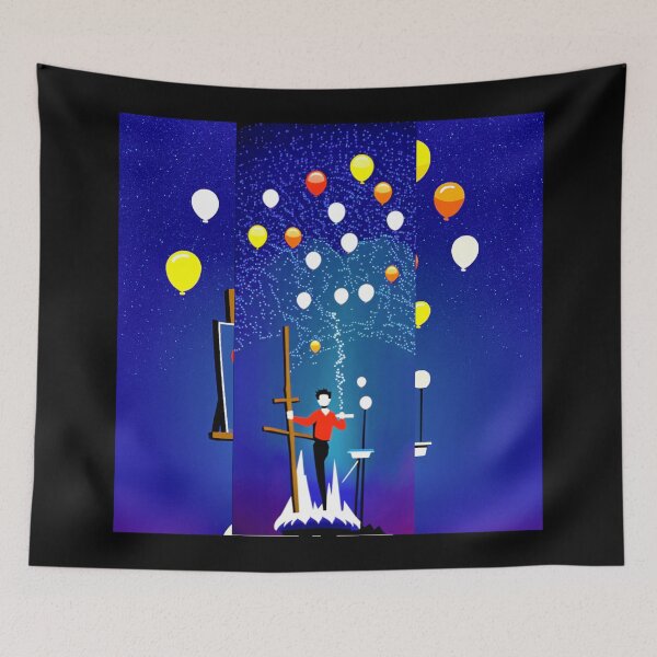 Artikelvorschau, Der Maler und seine Ballons #3 entworfen und verkauft von Helios Be. Lavsh.