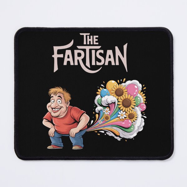 Item preview, The Fartisan - Farting Flowers & Balloons designed and sold by Snark Town Tees.