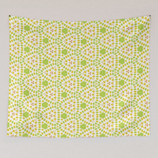 Item preview, circle mandala motif decoration oriental ornament seamless colorful repeat pattern designed and sold by Abrahamjrnd.