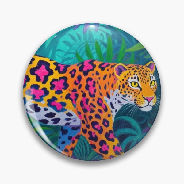 Item preview, Leaper of Spots and Tropical Knots designed and sold by SabaMirzique.