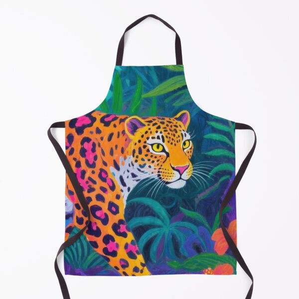 Item preview, Leaper of Spots and Tropical Knots designed and sold by SabaMirzique.