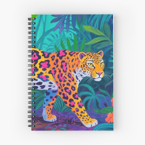 Item preview, Leaper of Spots and Tropical Knots designed and sold by SabaMirzique.