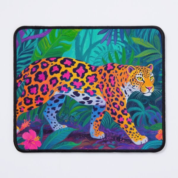 Item preview, Leaper of Spots and Tropical Knots designed and sold by SabaMirzique.