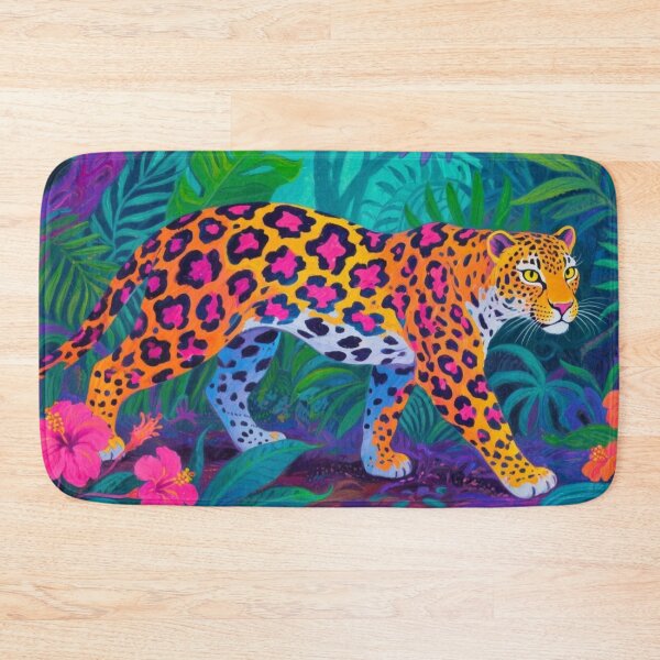 Item preview, Leaper of Spots and Tropical Knots designed and sold by SabaMirzique.