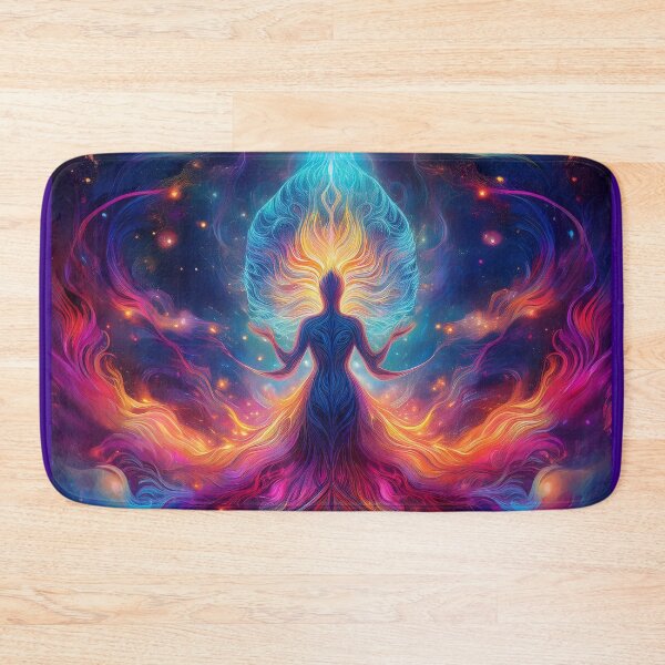 Item preview, Fire Spirit with Cosmic Background designed and sold by Kate Anderson Art.