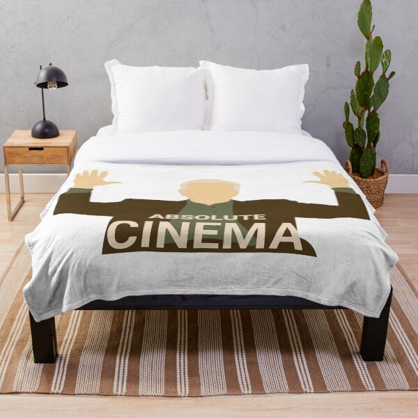 Item preview, Absolute Cinema Minimalist Poster – Iconic Film Quote Art designed and sold by Greemo03.