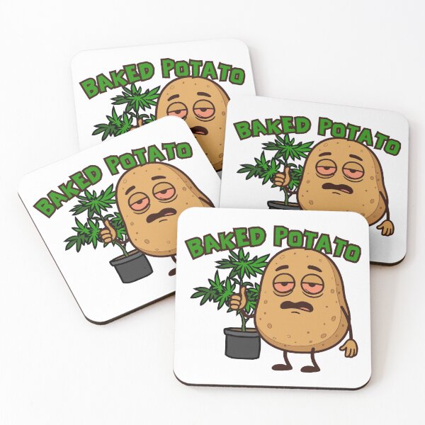 Item preview, Baked Potato Stoner Pun designed and sold by UNK-Fatigues.