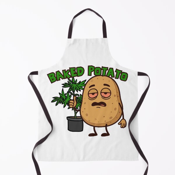 Item preview, Baked Potato Stoner Pun designed and sold by UNK-Fatigues.