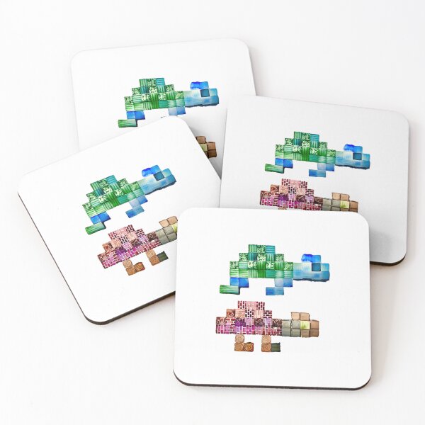 Item preview, Pixel turtles designed and sold by Sonia Osiecka Ramsurn.