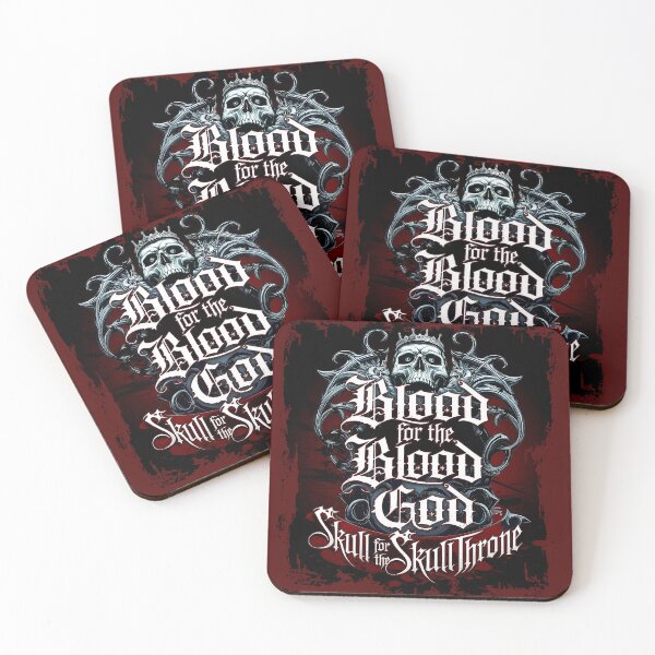 Item preview, Blood for the blood god - goth designed and sold by MrHide.