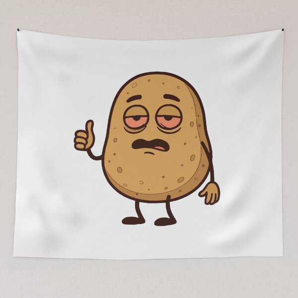 Item preview, Baked Potato Stoner Pun designed and sold by UNK-Fatigues.