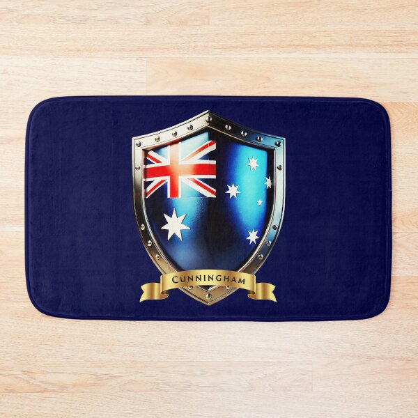 Item preview, Cunningham Family Australia Shield, Bold Heritage Crest designed and sold by Highlandkings.