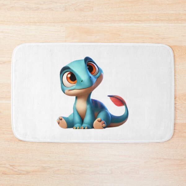 Item preview, Cute Baby Blue Dinosaur designed and sold by Sillytoe.
