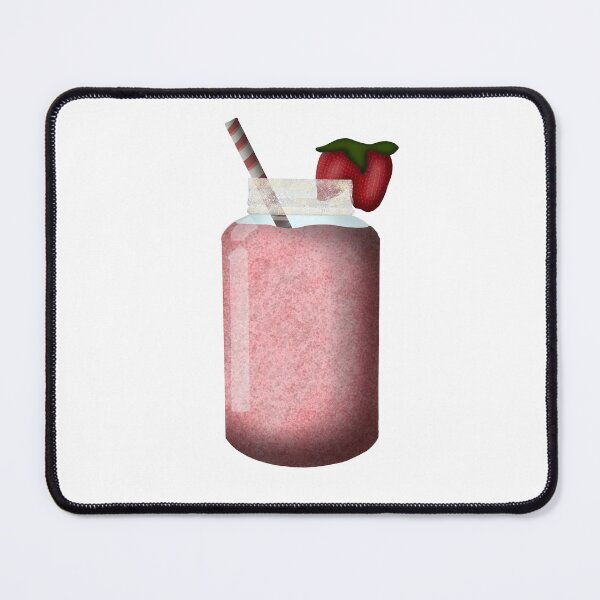 Item preview, Strawberry Smoothie in Jar designed and sold by DesignsByChloeZ.