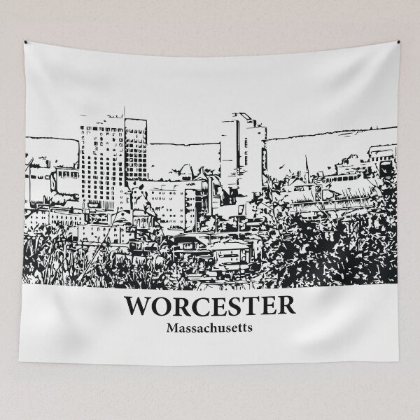 Item preview, Worcester - Massachusetts designed and sold by Lakeric Cityscapes.