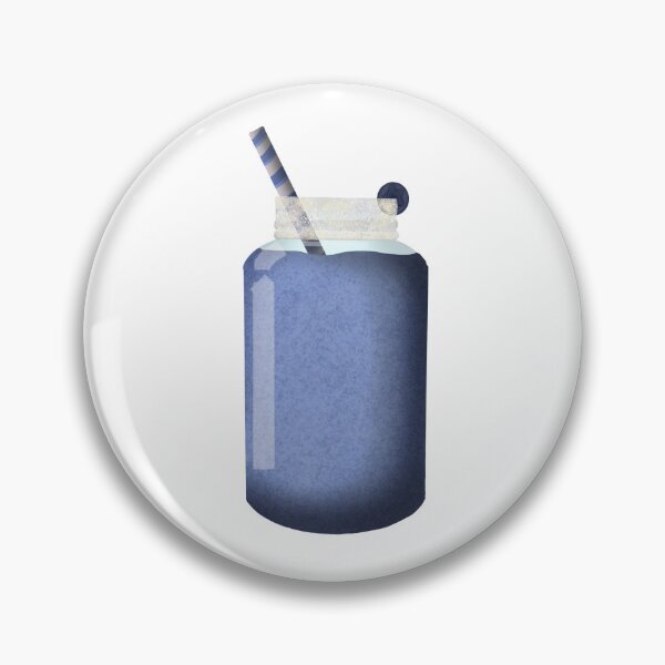 Item preview, Blueberry Smoothie in Jar designed and sold by DesignsByChloeZ.