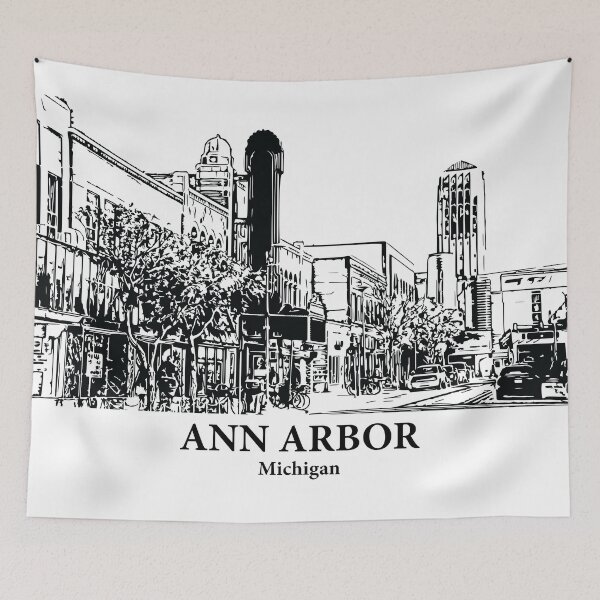 Item preview, Ann Arbor - Michigan designed and sold by Lakeric Cityscapes.