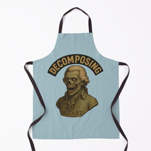 Item preview, Decomposing Mozart – Zombie Classical Music Pun designed and sold by hangmeart.