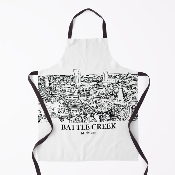 Item preview, Battle Creek - Michigan designed and sold by Lakeric Cityscapes.