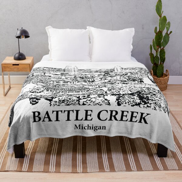 Item preview, Battle Creek - Michigan designed and sold by Lakeric Cityscapes.