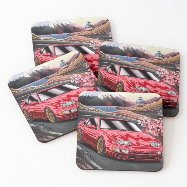 Item preview, JDM 300ZX Z32 Fairlady Z Torii Gate Mount Fuji Japanese Car Art designed and sold by JDM Guyvit.